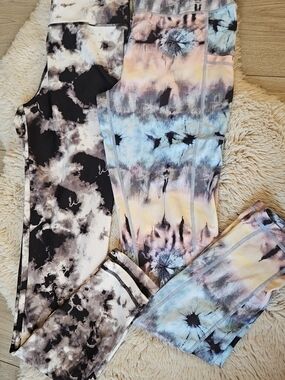 Lot de 2 Leggings ACX Tie-Dye - Taille 14-16 Large